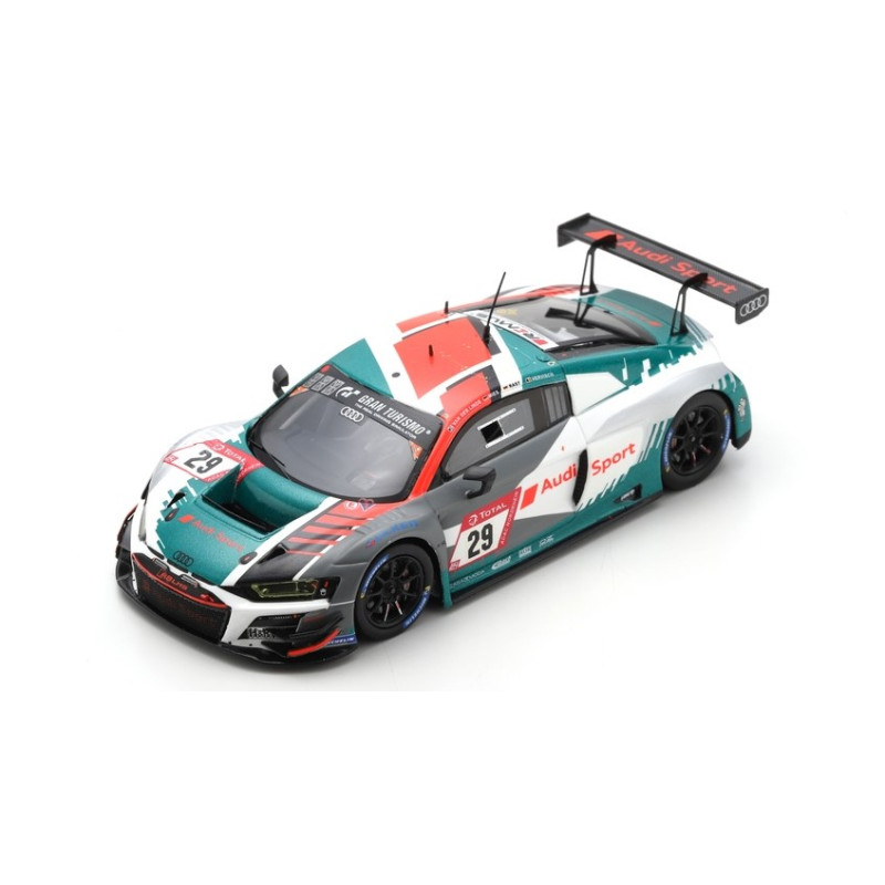 1:43 Spark Audi R8 LMS GT3 N29 24H Nurburgring 2021 Mies rast van DER Linde