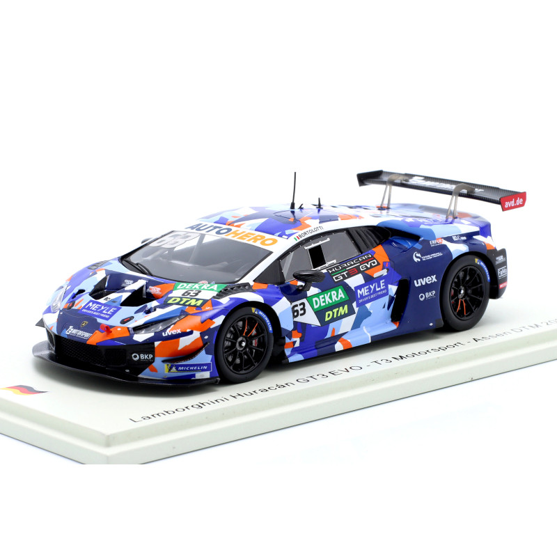 1:43 Spark Lamborghini Huracan GT3 N63 DTM 2021 Mirko Bortolotti