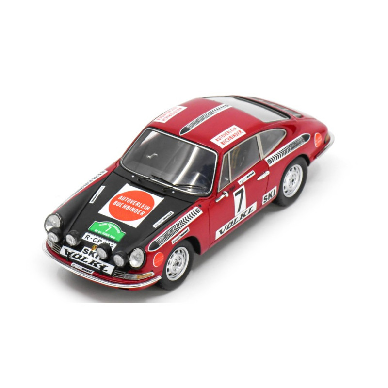 1:43 Spark Porsche 911 N7 Bavaria Rally 1970 W.rohrl h.marecek