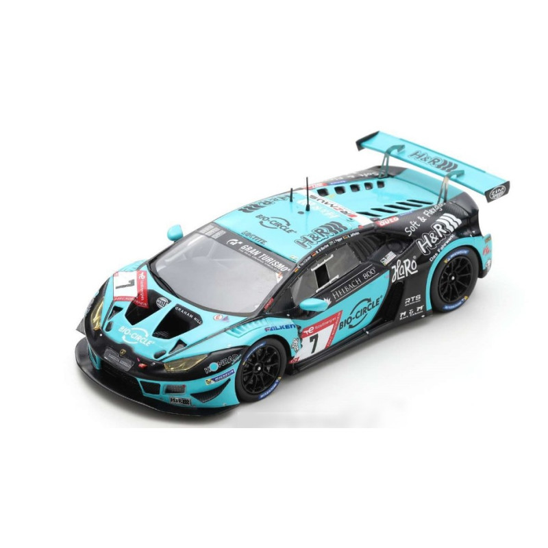 1:43 Spark Lamborghini Huracan N7 10th 24H Nurburgring 2022 Pepper di Martino jef