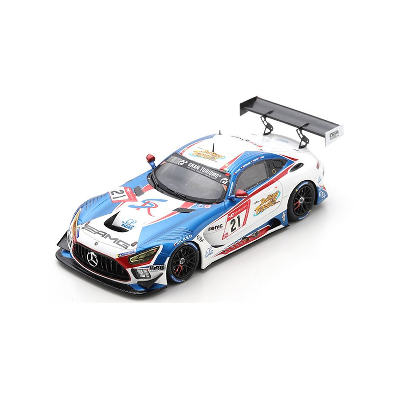 1:43 Spark Mercedes GT3 N21 24H Nurburgring 2022 Putman foster lewis espenlaub