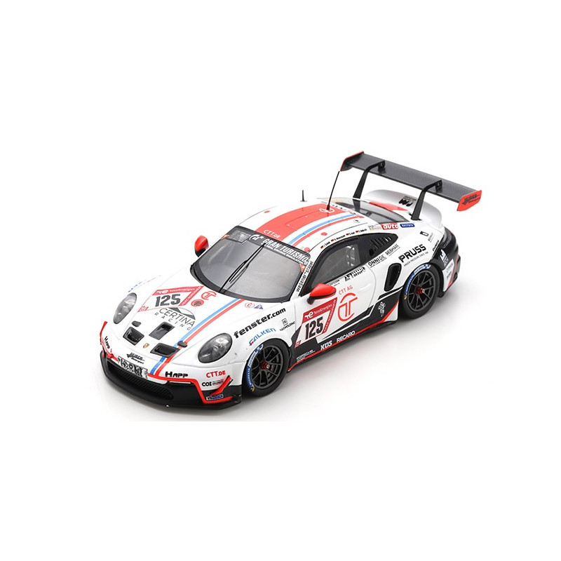 1:43 Spark Porsche 911 GT3 CUP N125 24H Nurburgring 2022 Schell aust bollrath