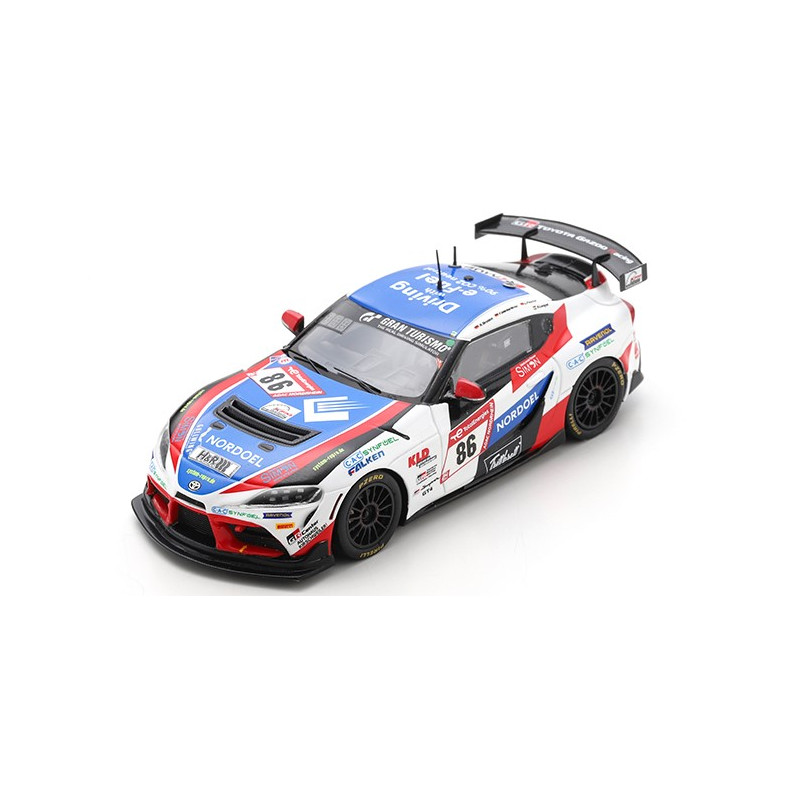 1:43 Spark Toyota Supra GT4 N86 3rd AT Class 24H Nurburgring 2022 Brusius