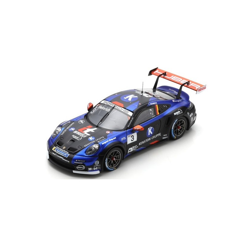 1:43 Spark Porsche 911 GT3 N3 Carrera CUP Deutschland CHAMPION2022 L.heinrich