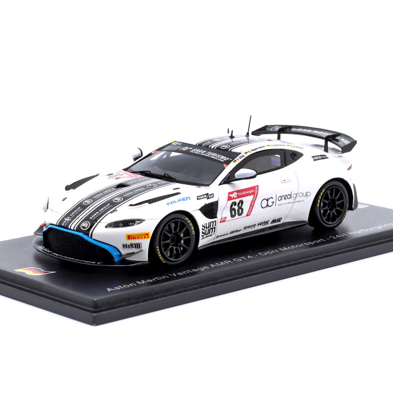 1:43 Spark Aston Martin Vantage GT4 N68 24H Nurburgring 2023 Albig hoppelshauser 