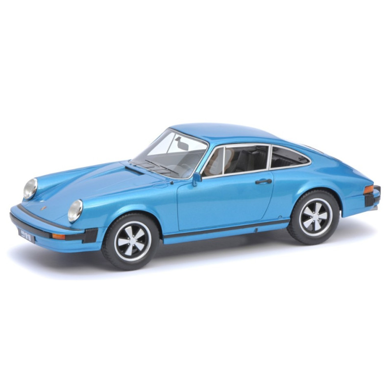 1:18 Schuco Porsche 911 Coupe' Blu PRO Resin