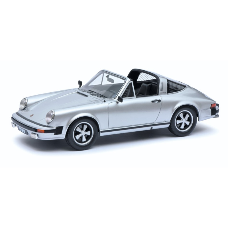 1:18 Schuco Porsche 911 Targa 1977 Argento PRO Resin