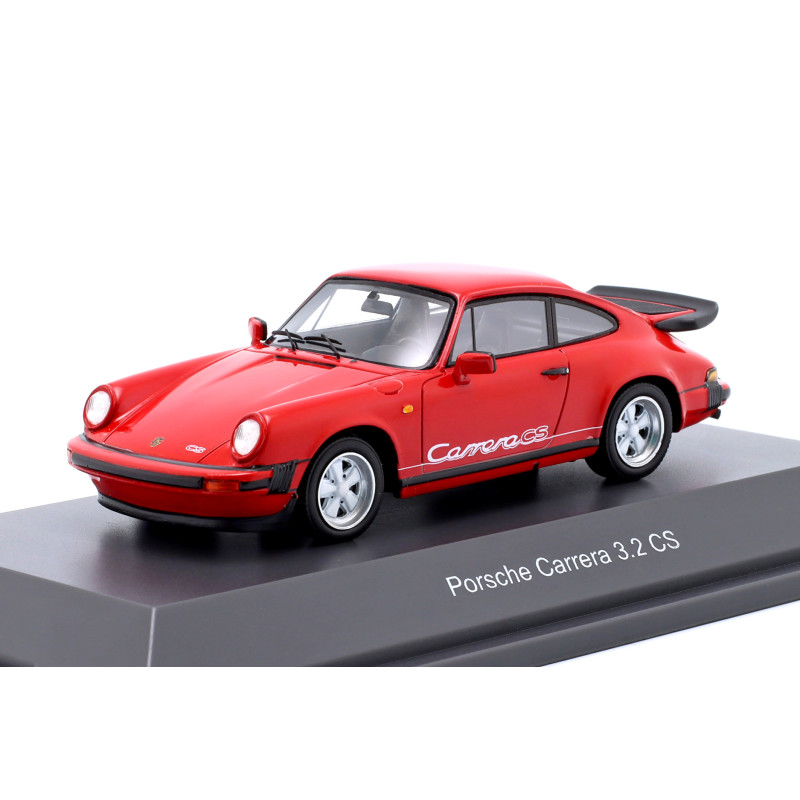 1:43 Schuco Porsche 911 3.2 Carrera CS Coupe 1989 Indian Rosso