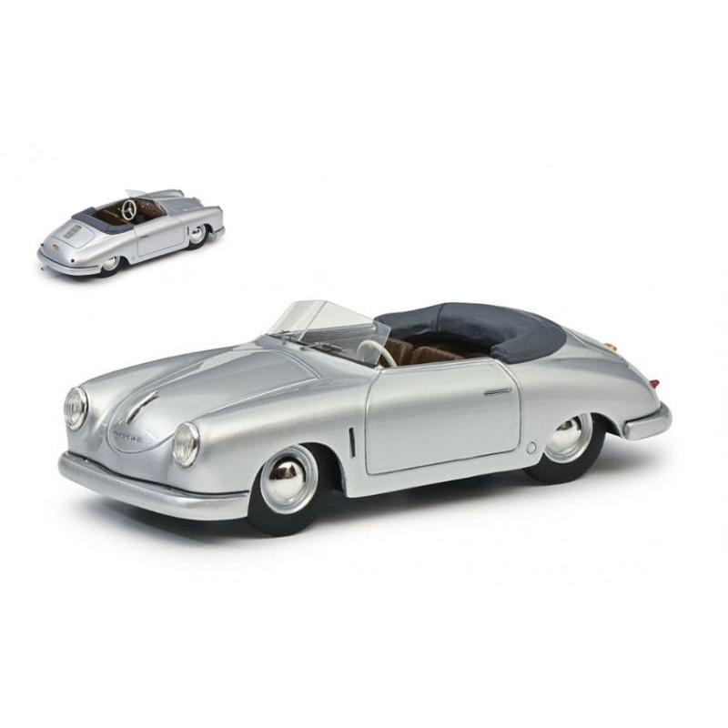 1:43 Schuco Porsche 356 Gmund Argento