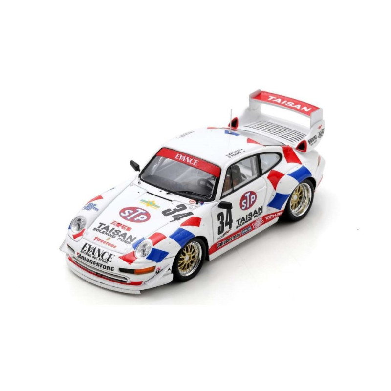 1:43 Spark STP Taisan Porsche 993 GT2 N34 Rd.6 Winner GT1 Jgtc 1995 Opacosuda suzuki