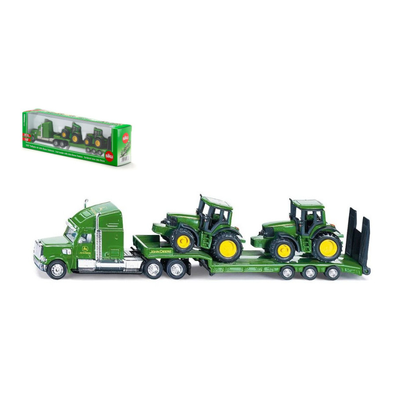 1:87 Siku Camion Trasporto Trattori John Deere