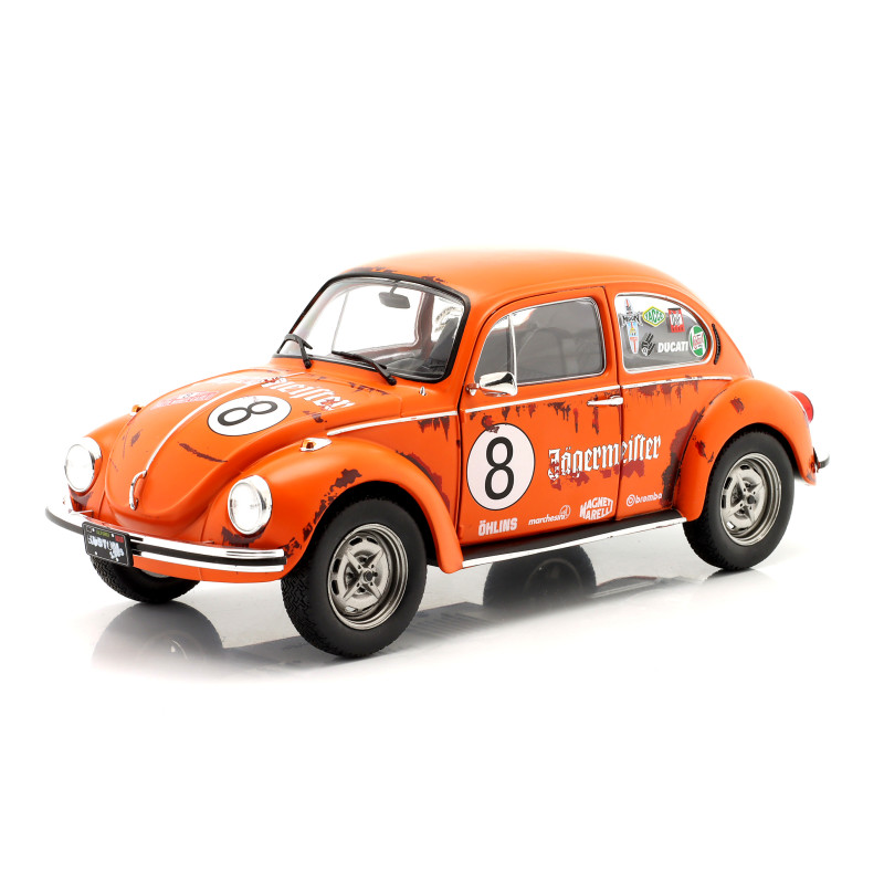 1:18 Solido VW Beetle 1303 N8 Jaeger Tribute 1974 Arancione