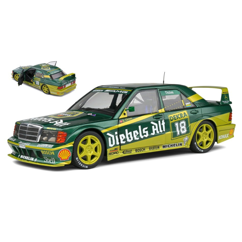 1:18 Solido Mercedes 190E 16V EVO2 Team Zakspeed N18 DTM Season 1992 K.thiim