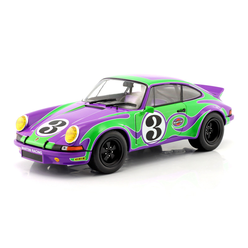 1:18 Solido Porsche 911 RSR N3 Hippy Tribute 1973 Viola/verde