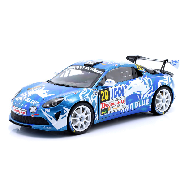 1:18 Solido Alpine A110 N20 Rally DU VAR 2021 Night Version Delecour/guigonnet