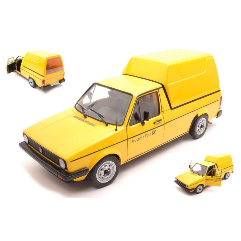 1:18 Solido VW Caddy Mk.1 1982 German Post Giallo