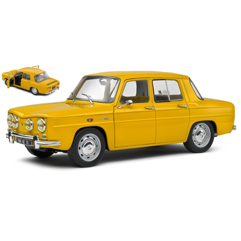 1:18 Solido Renault 8 S 1968 Giallo