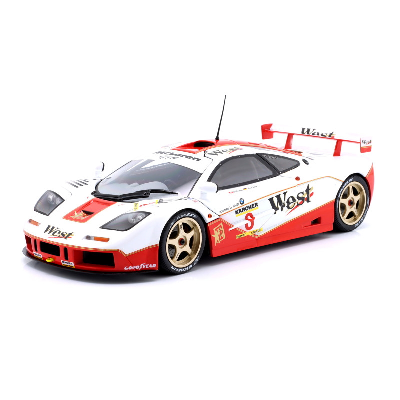 1:18 Solido Mclaren F1 GTR N8 BPR GT Endurance 1995 J.nielsen t.bscher