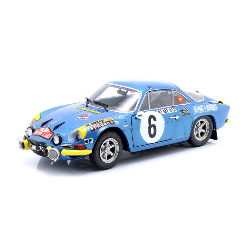 1:18 Solido Alpine A110 1600S N6 Rally Montecarlo 1972 Candruet pagani (night)