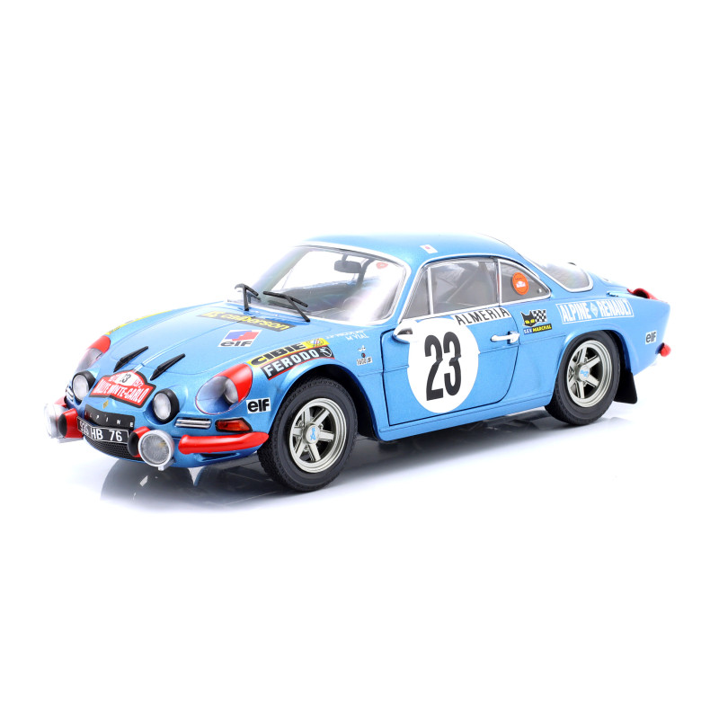 1:18 Solido Alpine A110 1600S N23 Rallye Monte Carlo 1972 Nicolas vial