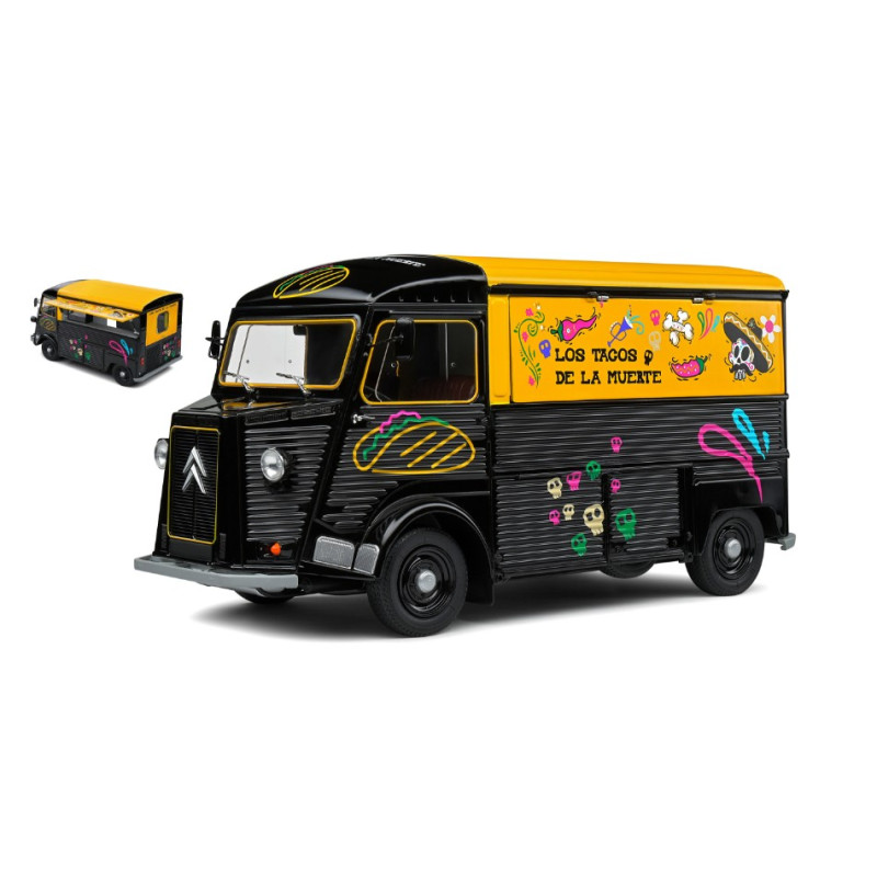 1:18 Solido Citroen Type HY LOS Tacos DE LA Muerte 1969