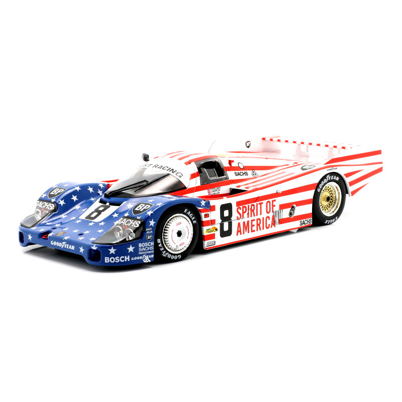 1:18 Solido Porsche 956 LH N8 LM 1986 Follmer morton miller