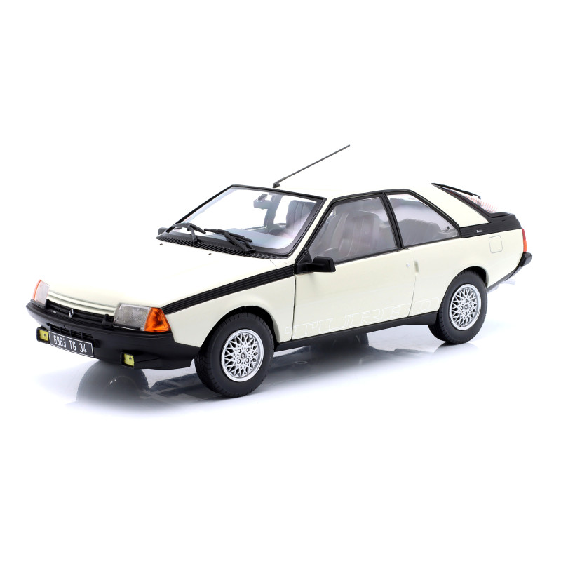 1:18 Solido Renault Fuego Turbo Coupe 1985 Bianco