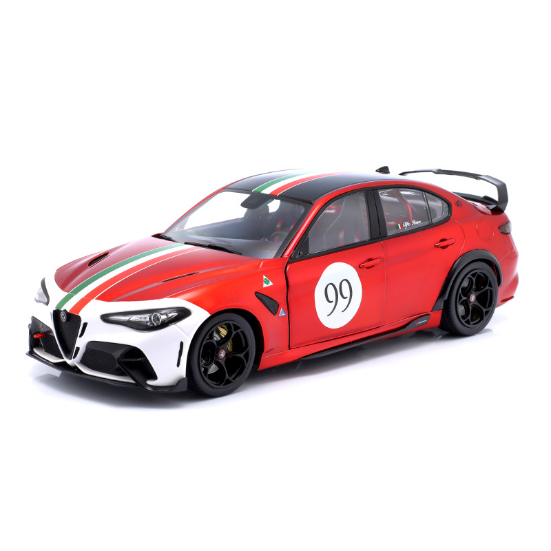 1:18 Solido Alfa Romeo Giulia Gta m 2022 Tricolore Mugello 1969 Livery Rosso