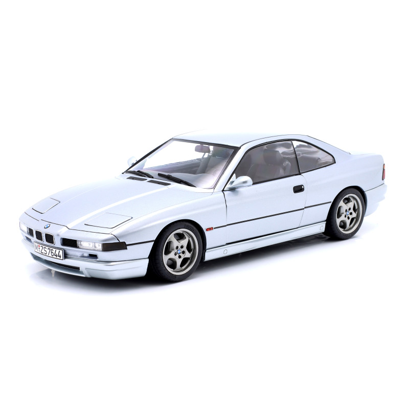 1:18 Solido BMW 850 (E31) CSI 1992 Metallizzato Arctic Argento