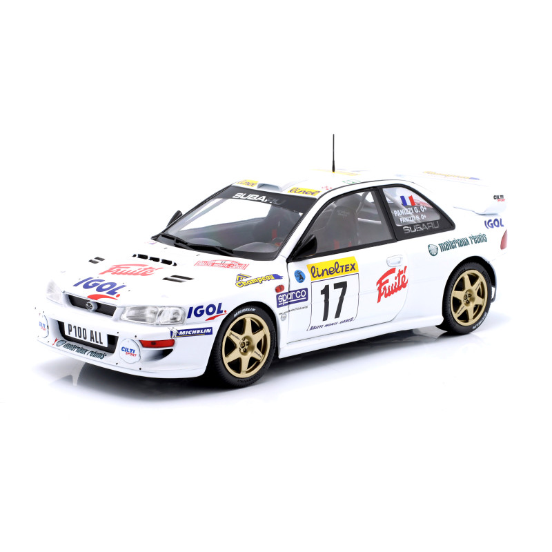 1:18 Solido Subaru Impreza WRC 22B N17 Rally Montecarlo 1999 Panizzi panizzi