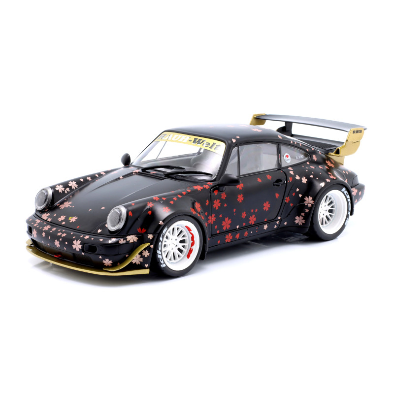 1:18 Solido Porsche 911 964 RWB Aoki Bodykit 2021 Nero Rosso