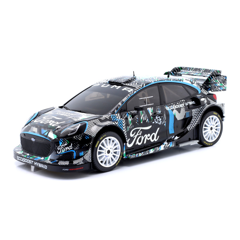 1:18 Solido Ford Puma RALLY1 N0 Goodwood Festival OF Speed 2021 Nero