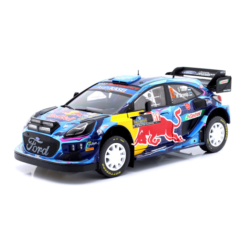 1:18 Solido Ford Puma WRC N8 Winner Rally Sweden 2023 Tanak jarveoja