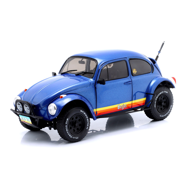 1:18 Solido Beetle Baja 1975 Blu Metallizzato