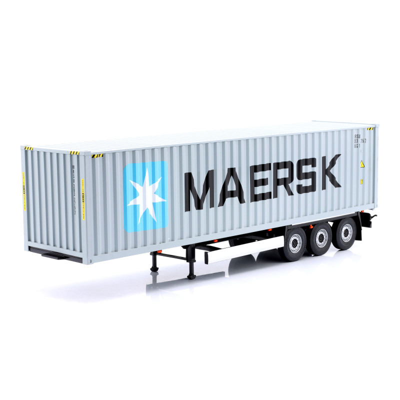 1:24 Solido Container Trailer Truck CMA CGM Blu