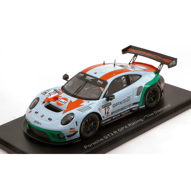 1:43 Spark Porsche GT3 R GPX Racing N12 THE Diamond