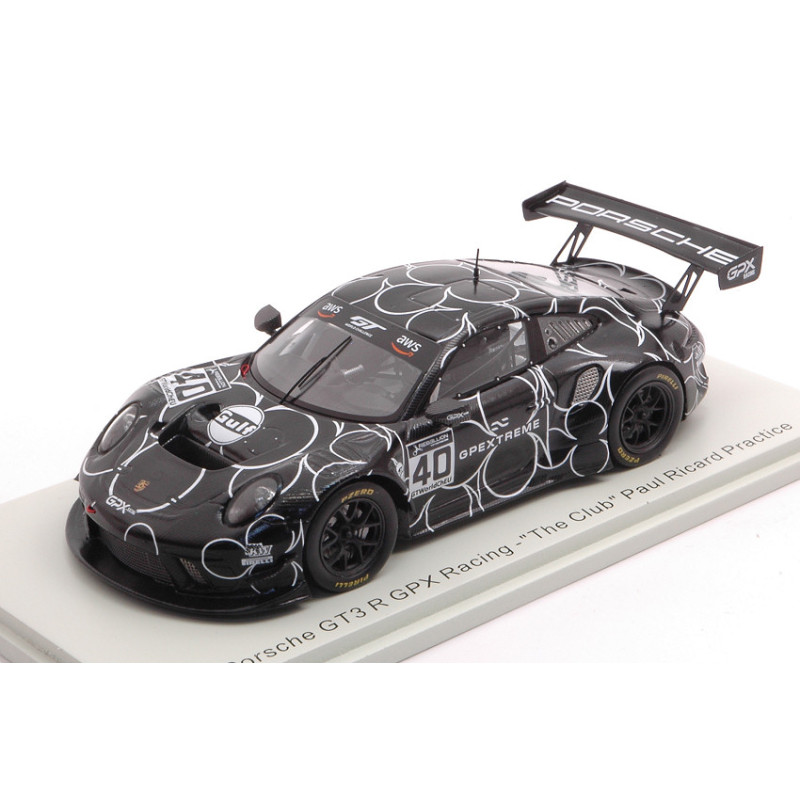 1:43 Spark Porsche GT3 R GPX Racing N40 THE Club Paul Ricard Pricard Practice