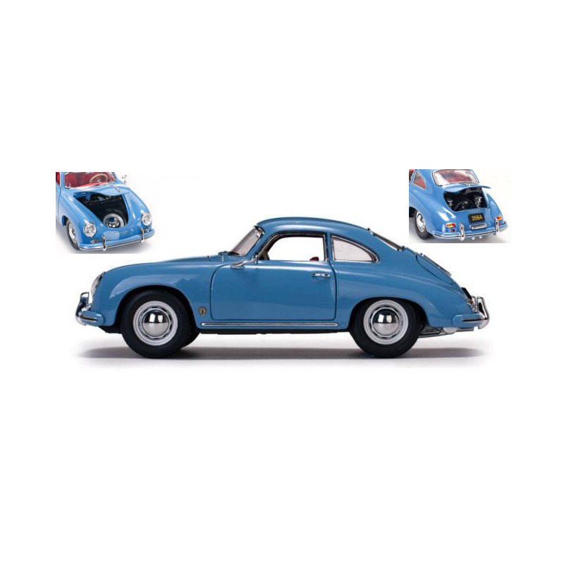 1:18 Sunstar Porsche 356A 1500 GS Carrera GT 1957 Blu Chiaro