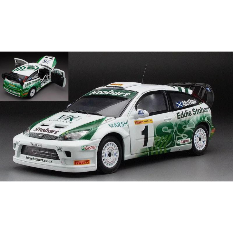 1:18 Sunstar Ford Focus WRC N1 Pirelli International Rally 2005 Colin MC RAE