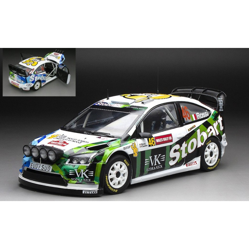 1:18 Sunstar Ford Focus WRC07 N46 Rally GB 2008 V.rossi c.cassina