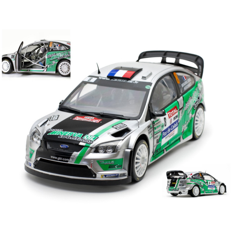 1:18 Sunstar Ford Focus RS N8 Rally Touquet 2012 J c.beaubelique c.hugonnot