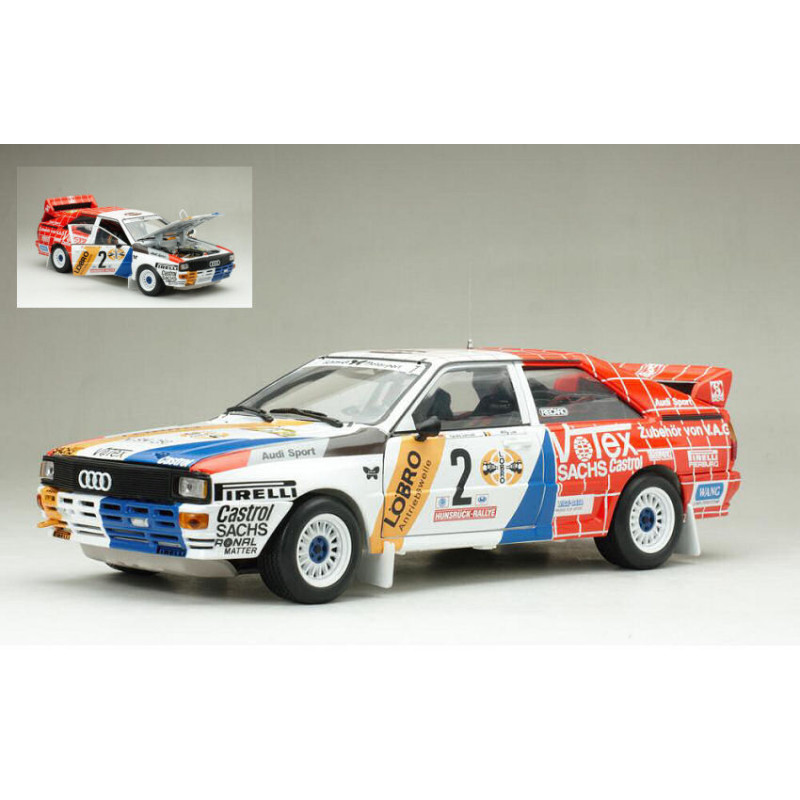 1:18 Sunstar Audi Quattro A1 N2 Winner Rally Hunsrueck 1984 H.demuth w.lux