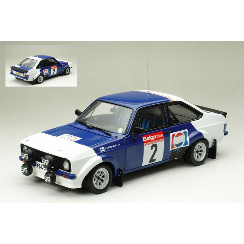 1:18 Sunstar Ford Escort Mkii RS1800 N2 Circuit OF Ardennes Airikkala pironen