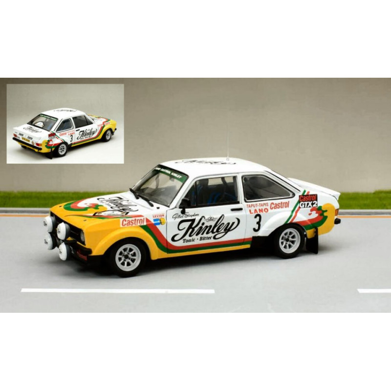 1:18 Sunstar Ford Escort Mkii RS1800 N3 2nd Rally Ypres 1978 Staepelaere frans.