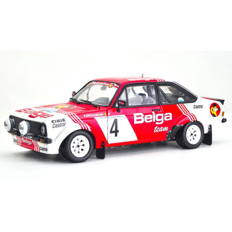 1:18 Sunstar Ford Escort RS 1800 Mkii N4 Haspengouw Rally 1981 Droogmans/joosten