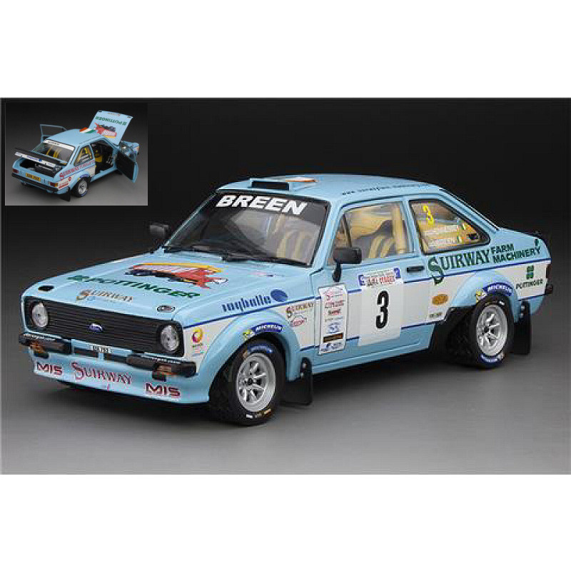 1:18 Sunstar Ford Escort RS 1800 N3 Winner West Wales Rally Jaffa Stages 2015