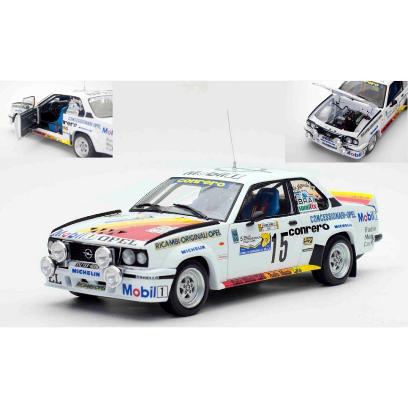 1:18 Sunstar Opel Ascona 400 N15 Rally Intern. Lana 1982 M.biason rudy