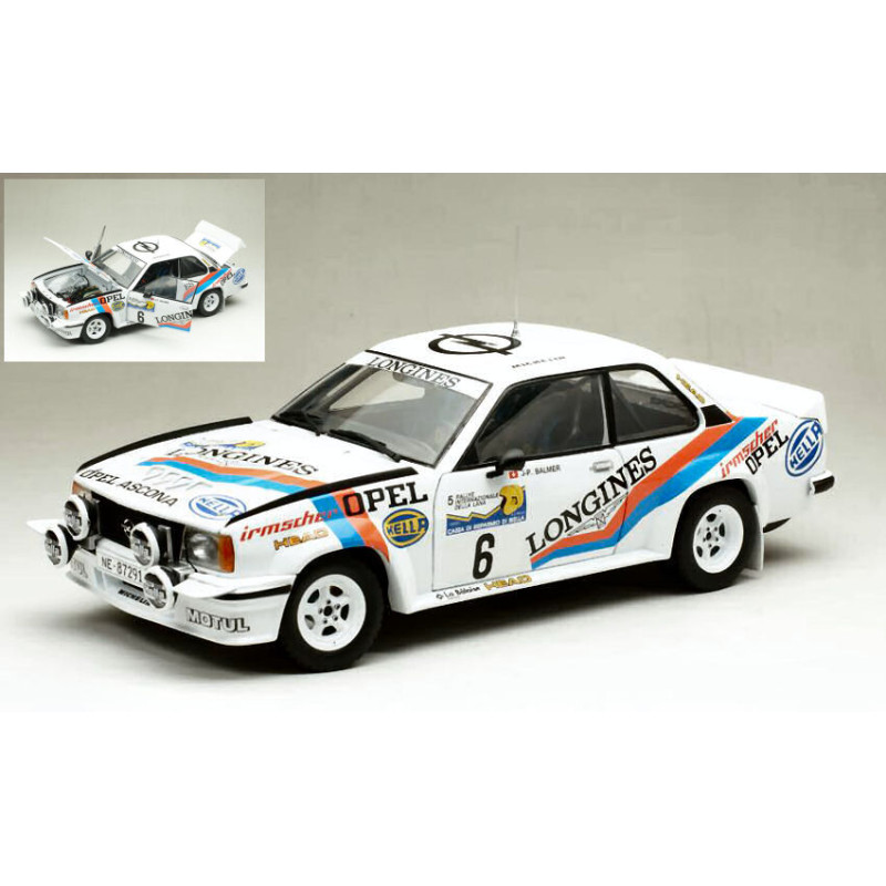 1:18 Sunstar Opel Ascona B 400 N6 Rally Int.lana 1982 P.balmer f.cavalli