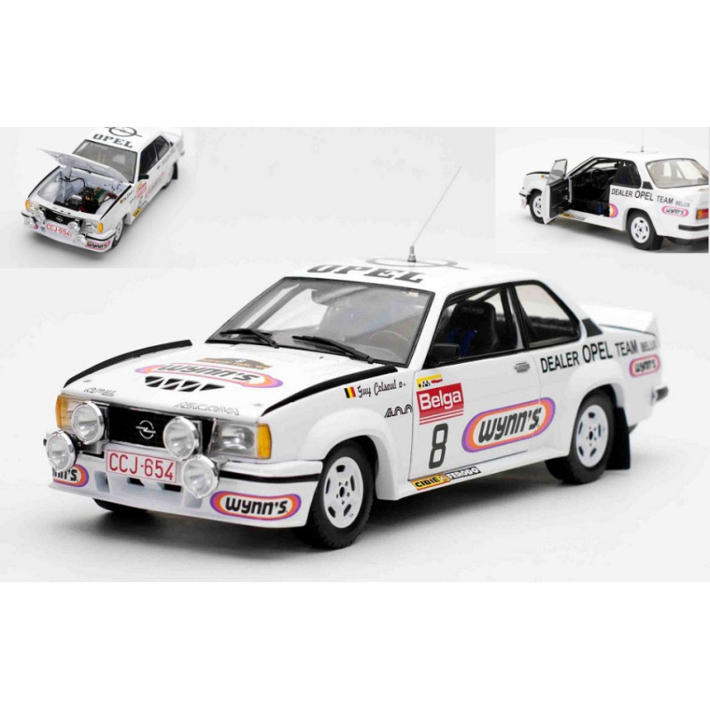 1:18 Sunstar Opel Ascona 400 N8 Bianchi Rally 1981 G.colsoul a.lopes