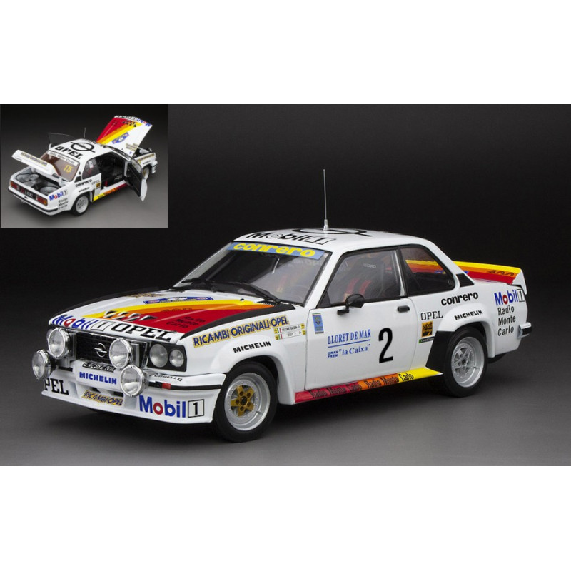 1:18 Sunstar Opel Ascona 400 N2 Winner Rally Costa Brava 1982 Tony rudy